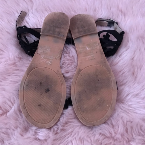 Designer Bcbg Generation gladiator fringe sandals - Picture 6 of 8